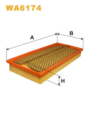 WIX FILTERS WA6174 — Фільтр повітряний