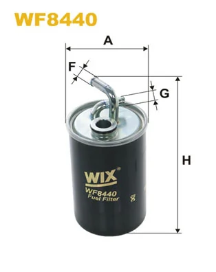 WIX FILTERS WF8440 — Паливний фільтр