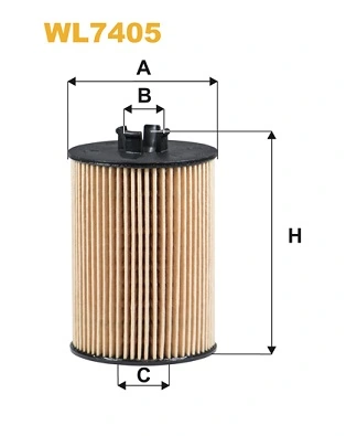 WIX FILTERS WL7405 — Фільтр оливний двигуна OE640/9/WL7405 (вир-во WIX-FILTERS)
