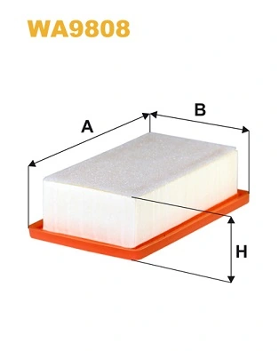 WIX FILTERS WA9808 — Фільтр повітряний