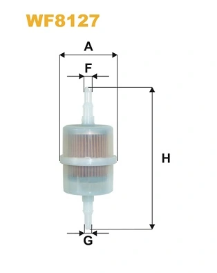 WIX FILTERS WF8127 — Фільтр паливний