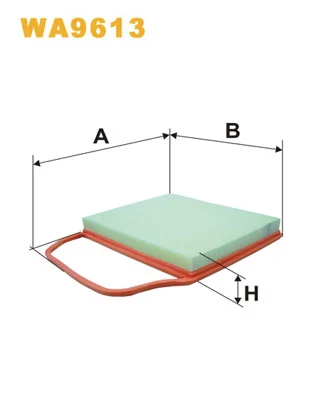 Filtre à air WIX FILTERS WA9613