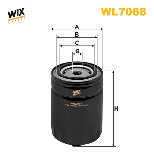WIX FILTERS WL7068 — Фільтр масляний