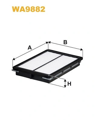 WIX FILTERS WA9882 — Фільтр повітряний