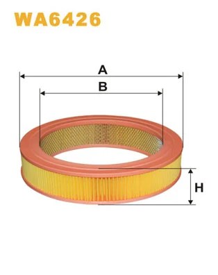 WIX FILTERS WA6426 — Фільтр повітряний