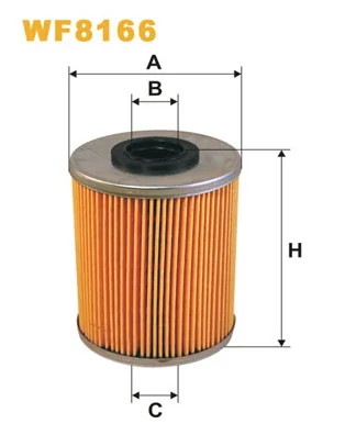 WIX FILTERS WF8166 — Фільтр паливний