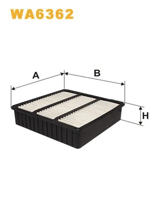 WIX FILTERS WA6362 — Фільтр повітряний