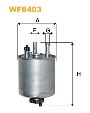 WIX FILTERS WF8403 — Фільтр паливний