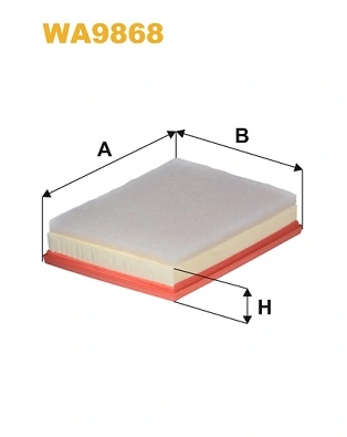 WIX FILTERS WA9868 — Фільтр повітряний
