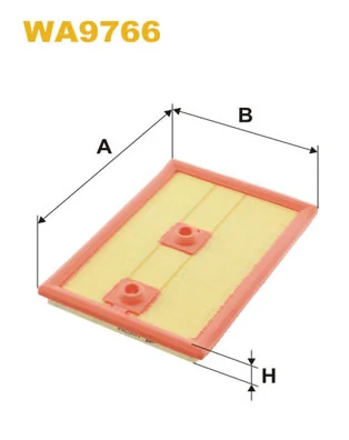 WIX FILTERS WA9766 — Фільтр повітряний