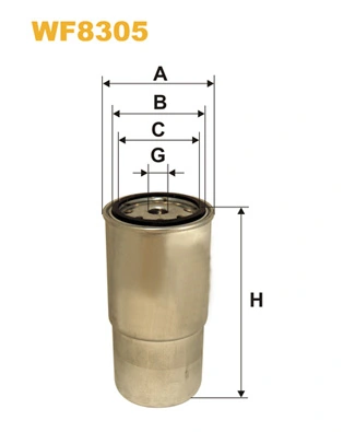 WIX FILTERS WF8305 — Фільтр паливний