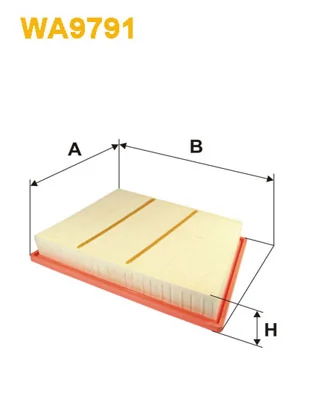 WIX FILTERS WA9791 — Фільтр повітряний
