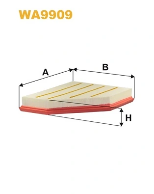 WIX FILTERS WA9909 — Фільтр повітряний