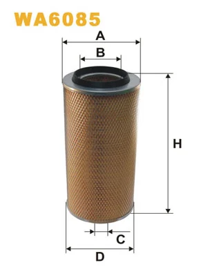 WIX FILTERS WA6085 — Фільтр повітряний