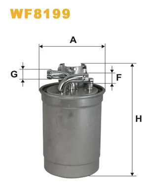 WIX FILTERS WF8199 — Фільтр паливний