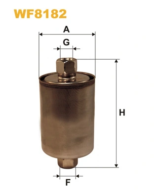 WIX FILTERS WF8182 — Паливний фільтр WIX-Filtron WF8182