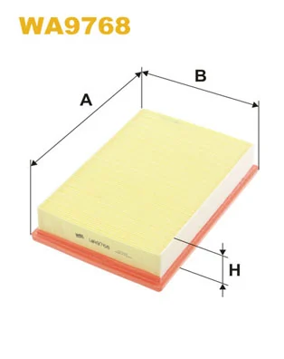 WIX FILTERS WA9768 — Фільтр повітряний