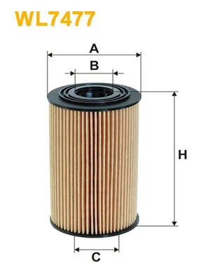 WIX FILTERS WL7477 — Фільтр масляний