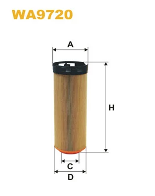 WIX FILTERS WA9720 — Повітряний фільтр