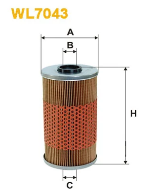 WIX FILTERS WL7043 — Фільтр масляний