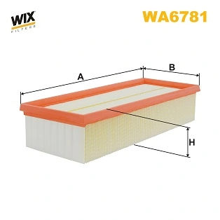 WIX FILTERS WA6781 — Фільтр повітряний
