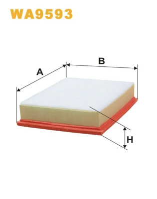 WIX FILTERS WA9593 — Фільтр повітряний