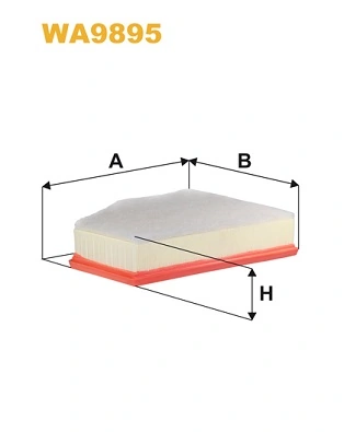 WIX FILTERS WA9895 — Фільтр повітряний