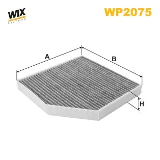 WIX FILTERS WP2075 — Фільтр салону вугільний