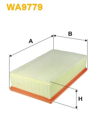 WIX FILTERS WA9779 — Фільтр повітряний