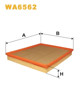 WIX FILTERS WA6562 — Фільтр повітряний