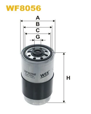 WIX FILTERS WF8056 — Фільтр паливний