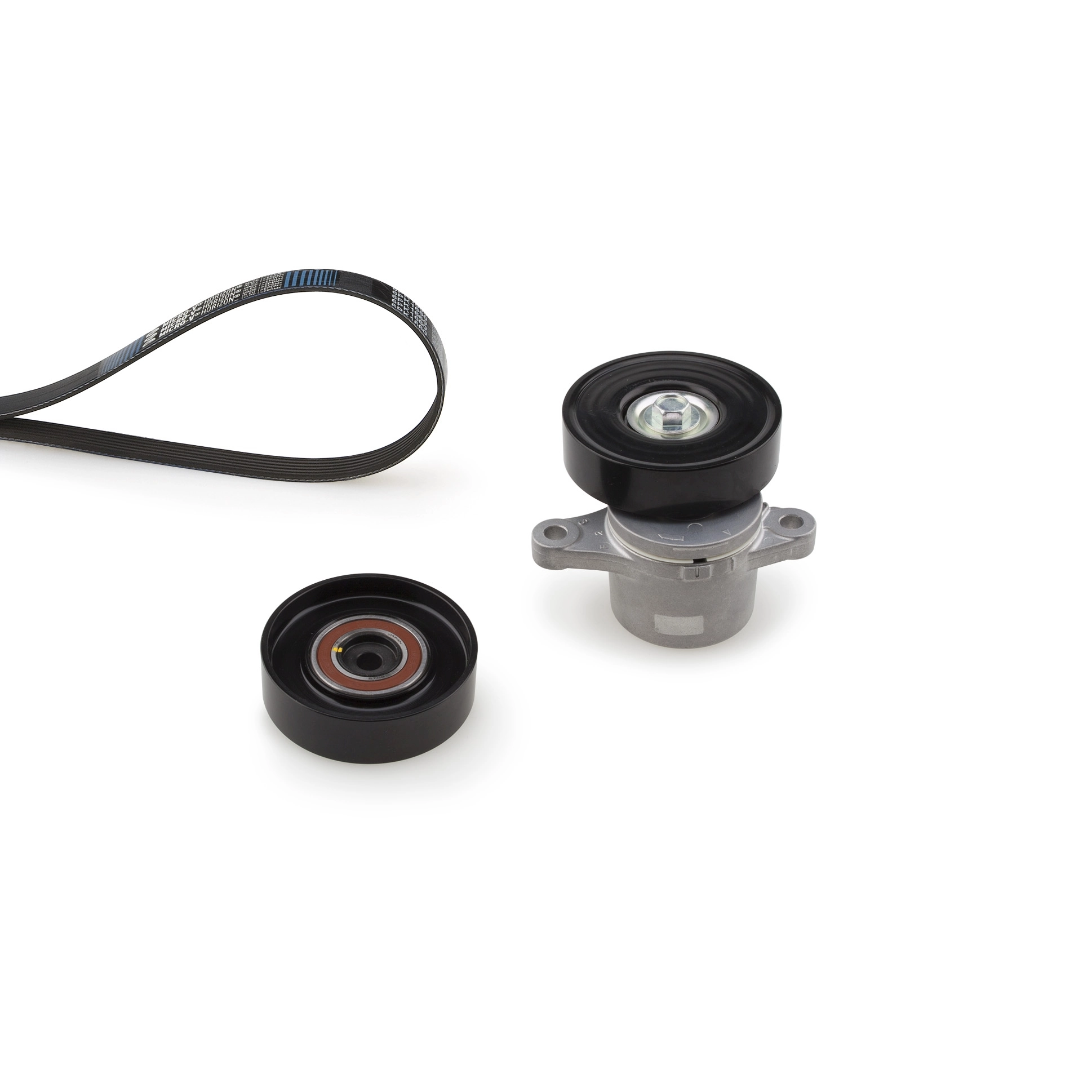 Jeu de courroies trapézoïdales à nervures GATES K035PK1545