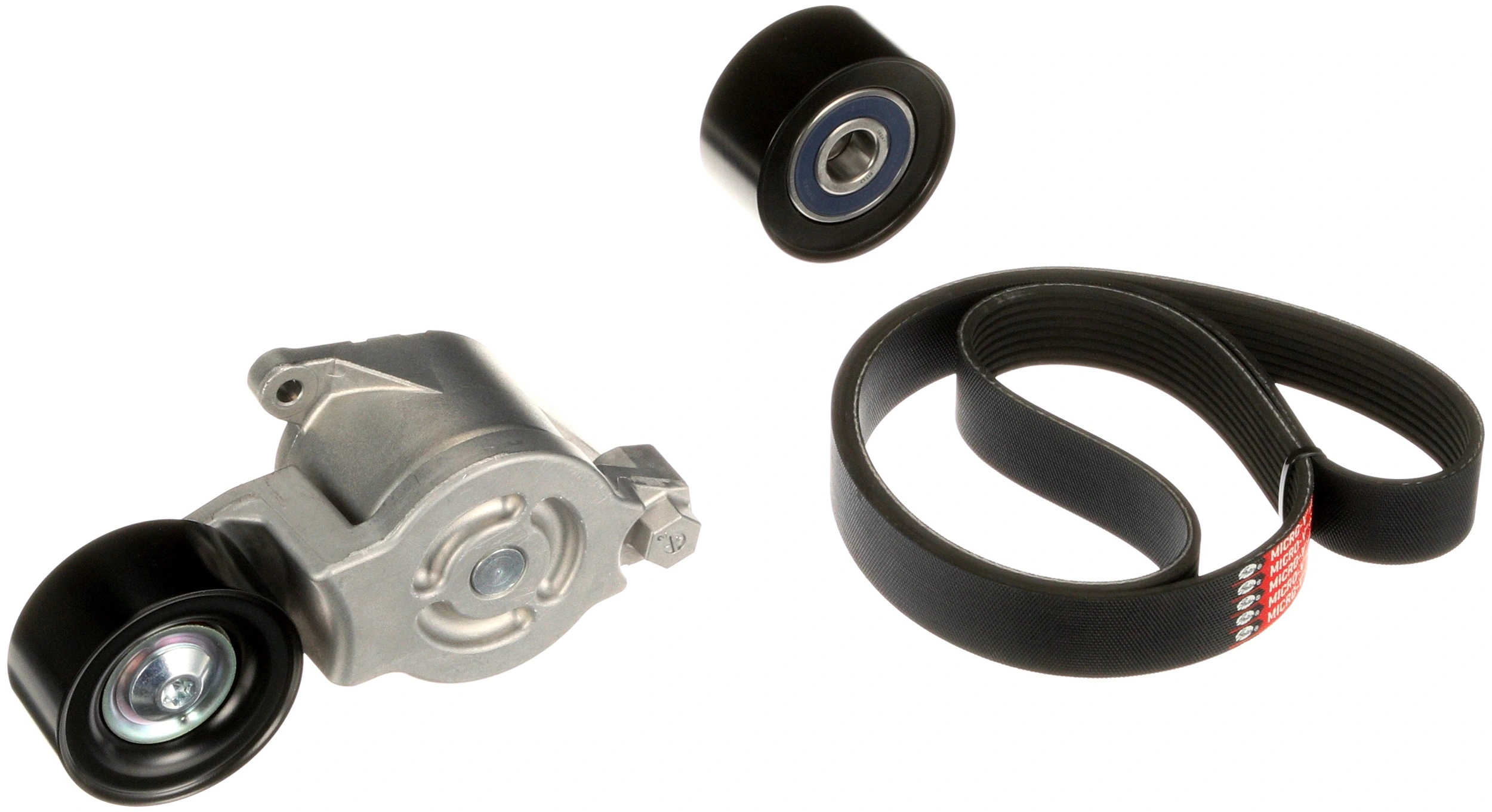 Jeu de courroies trapézoïdales à nervures GATES K018PK1310XS