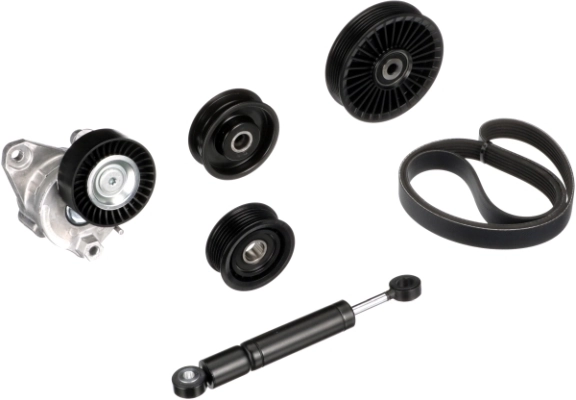 Jeu de courroies trapézoïdales à nervures GATES K186PK2403