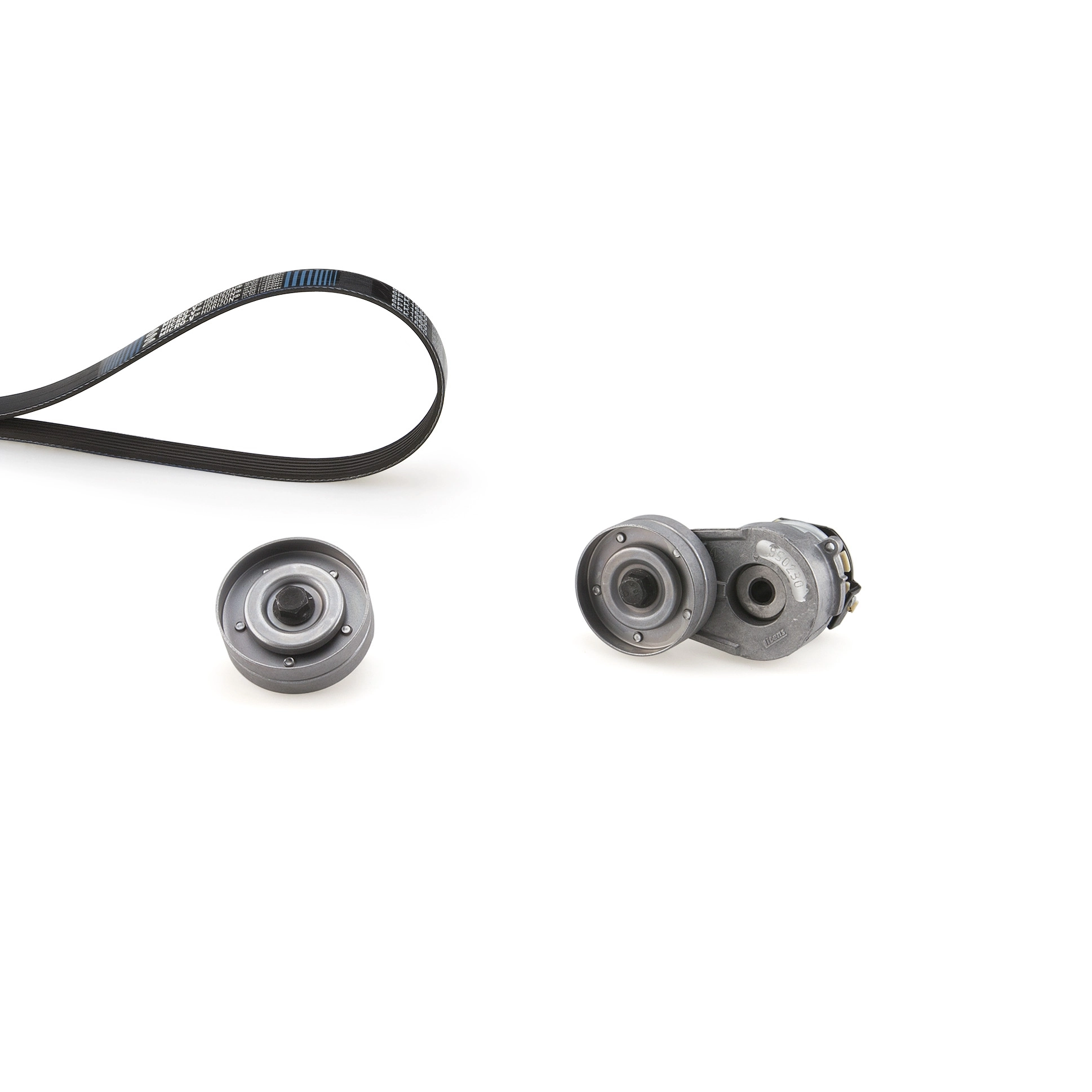 Jeu de courroies trapézoïdales à nervures GATES K016PK1590XS