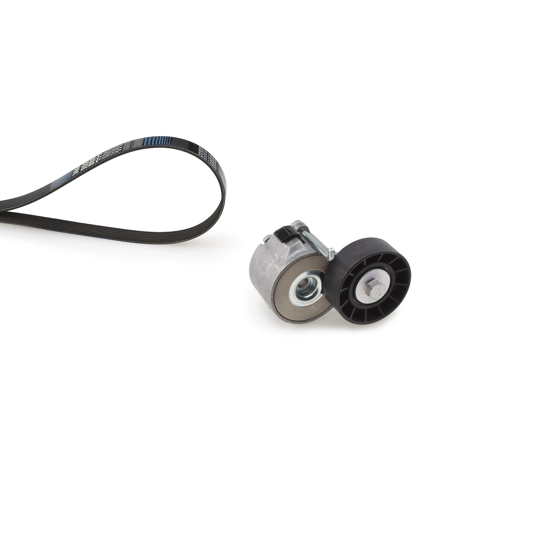 Jeu de courroies trapézoïdales à nervures GATES K036PK1163