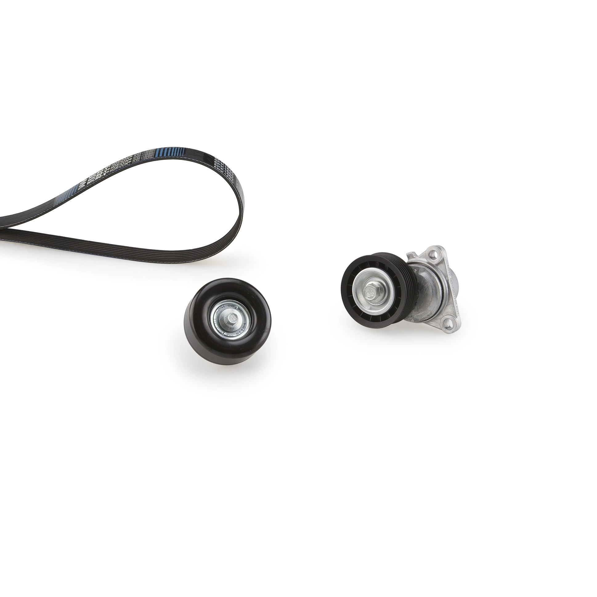 Jeu de courroies trapézoïdales à nervures GATES K026PK2223