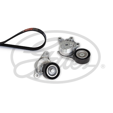 Jeu de courroies trapézoïdales à nervures GATES K016PK1005EST