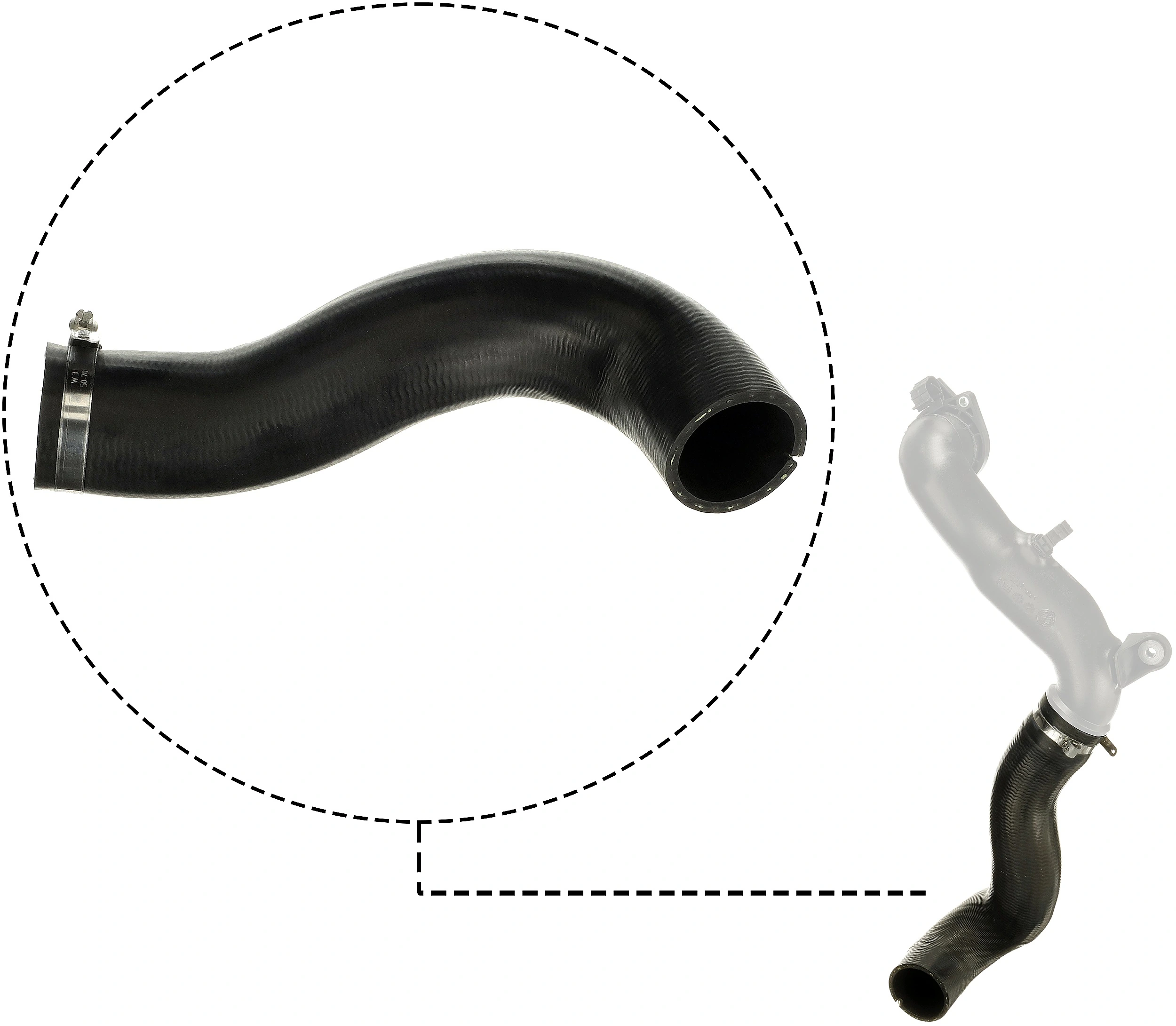 Gaine de suralimentation GATES 09-1688