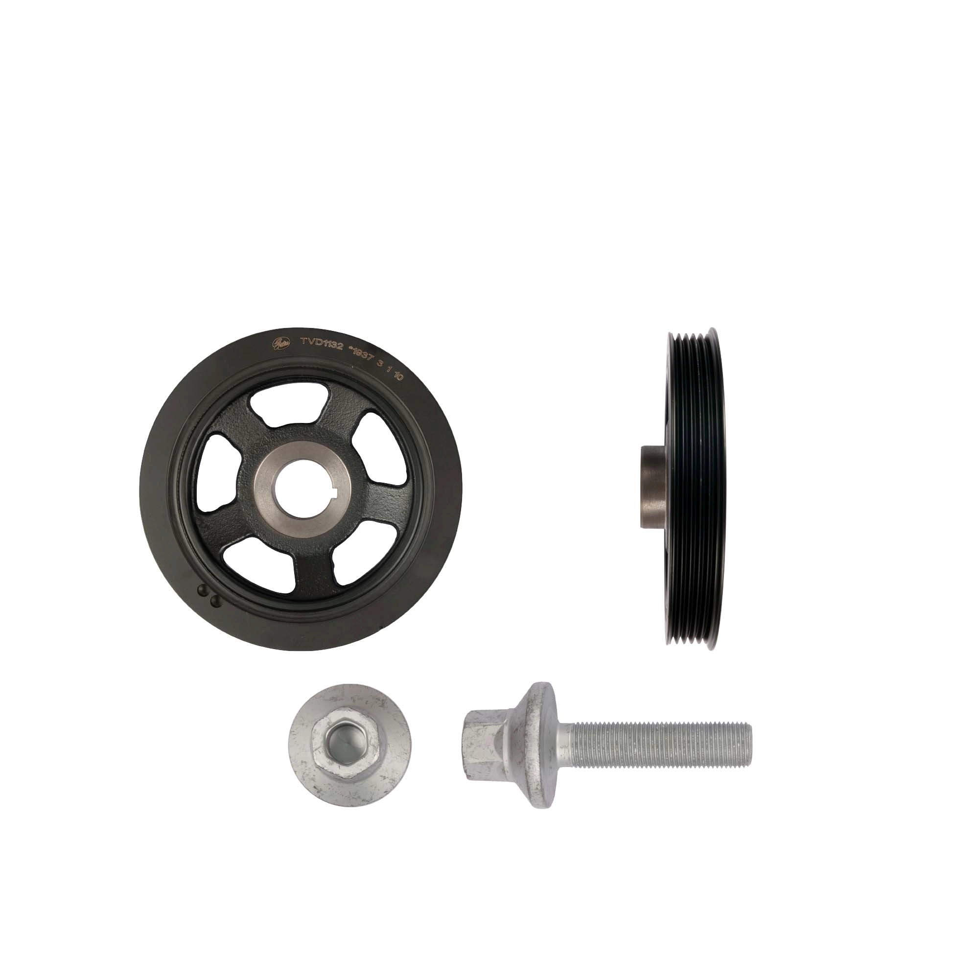 Poulie, vilebrequin GATES TVD1132A