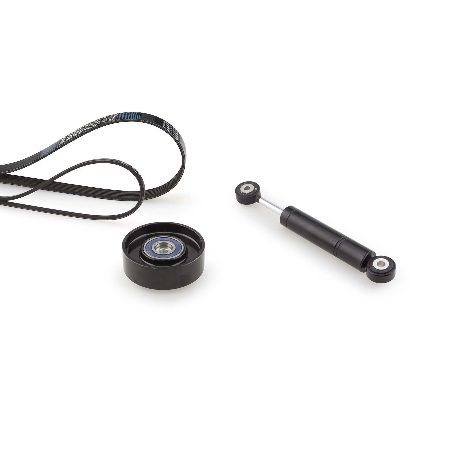 Jeu de courroies trapézoïdales à nervures GATES K076PK2138