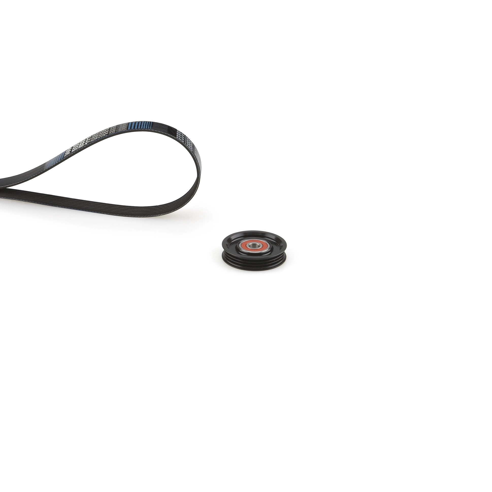 Jeu de courroies trapézoïdales à nervures GATES K013PK668