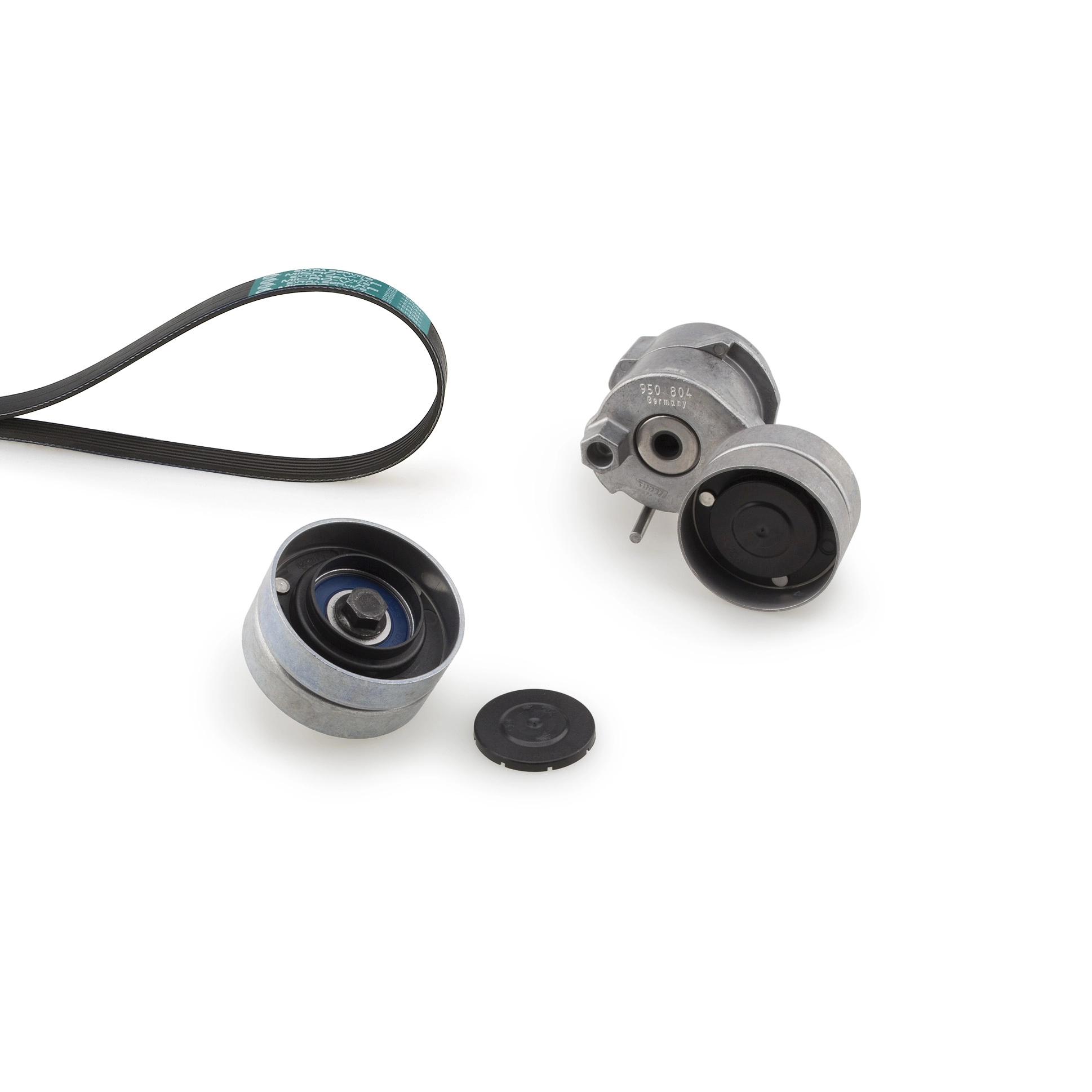 Jeu de courroies trapézoïdales à nervures GATES K0110PK1703HD