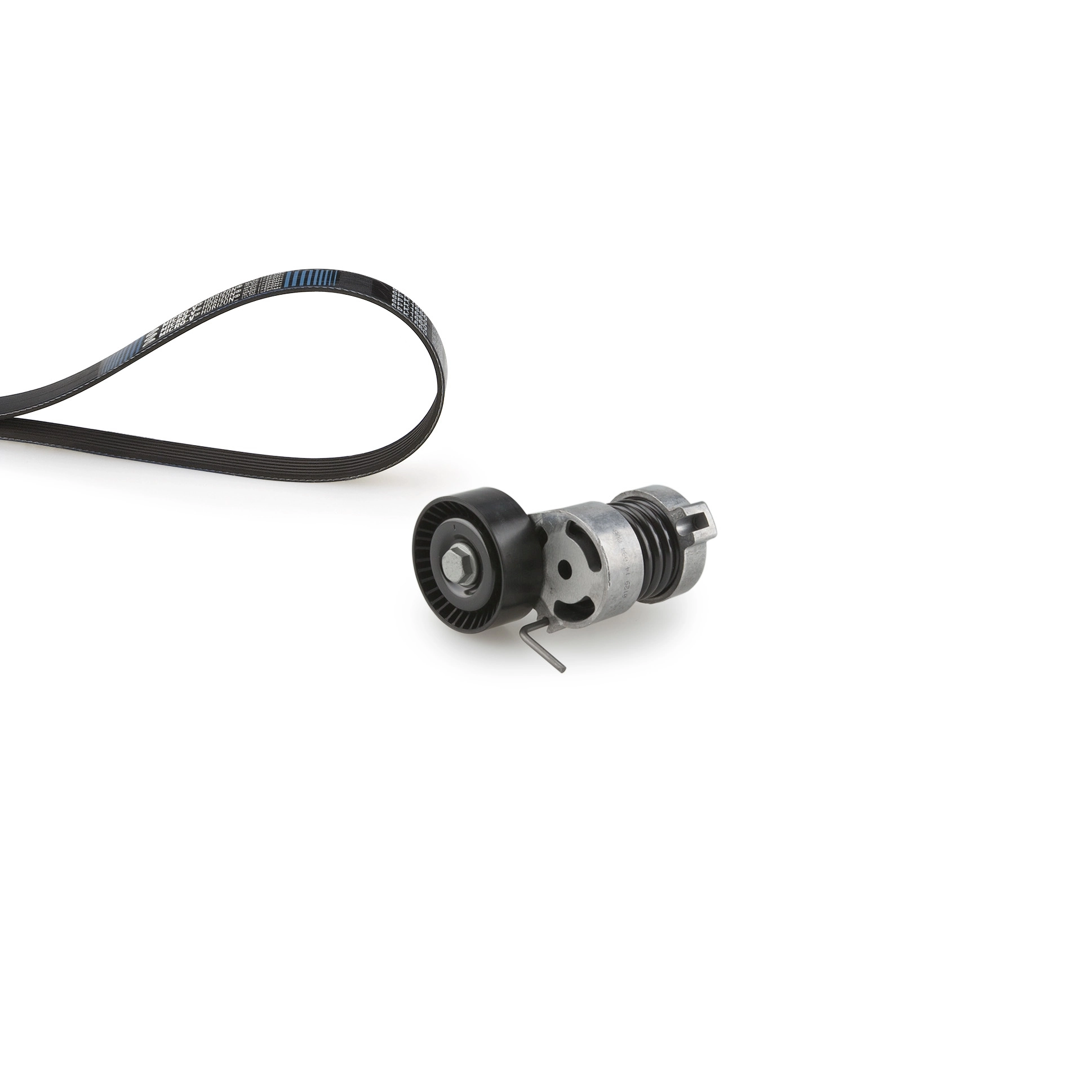 Jeu de courroies trapézoïdales à nervures GATES K086PK1640