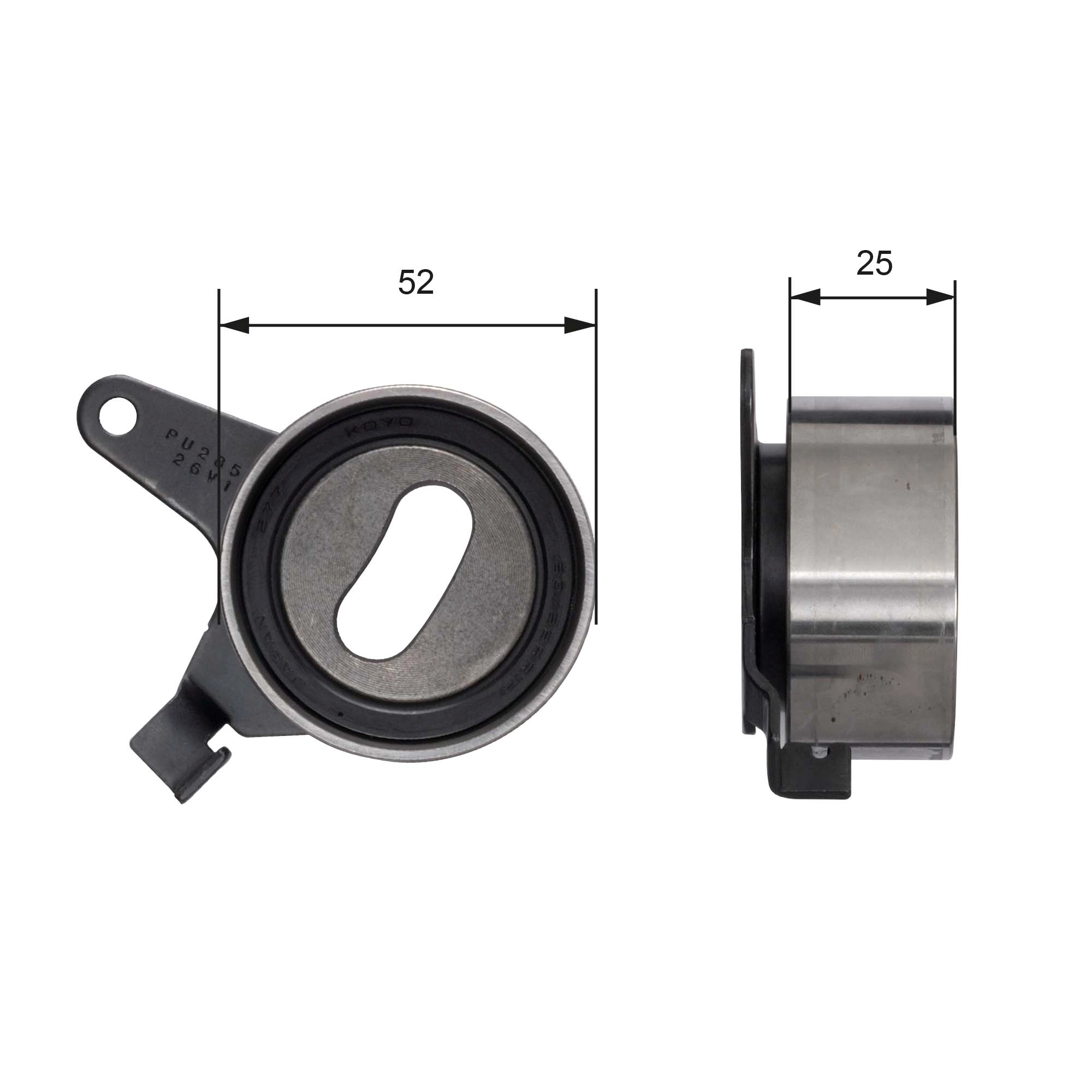 Poulie de tension, courroie crantée GATES T41031