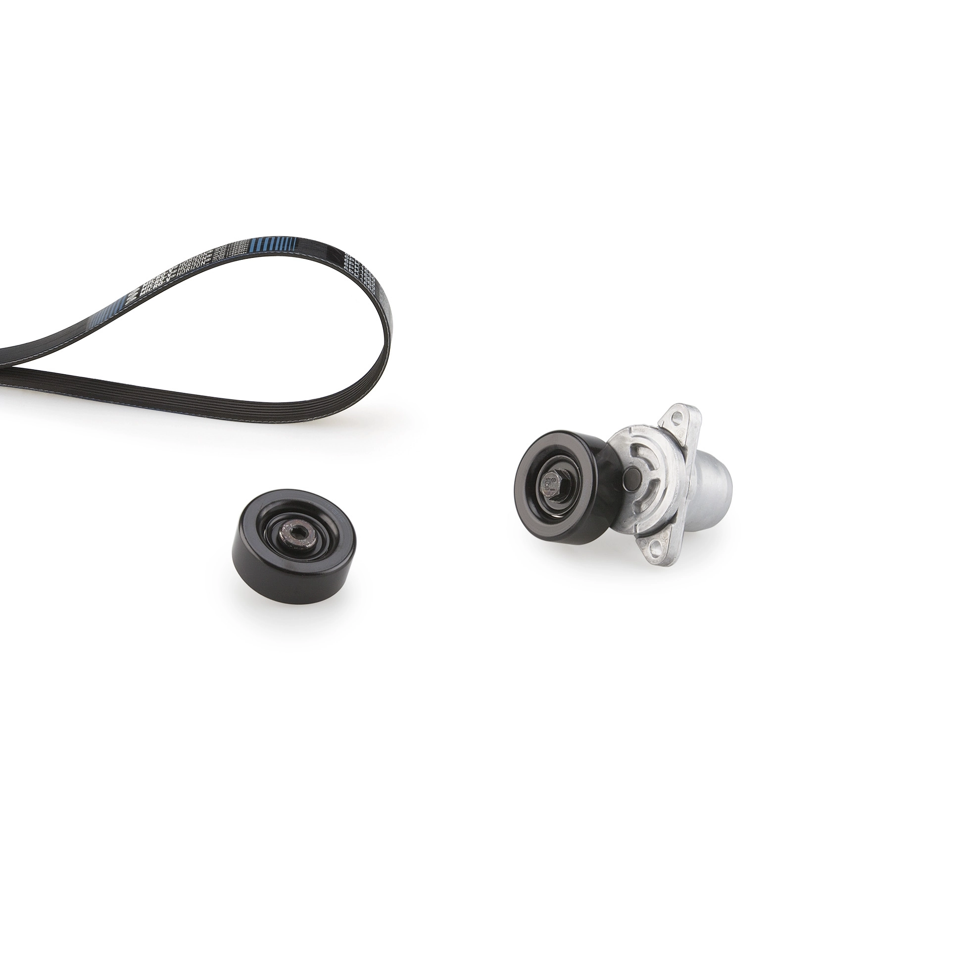 Jeu de courroies trapézoïdales à nervures GATES K026PK1513