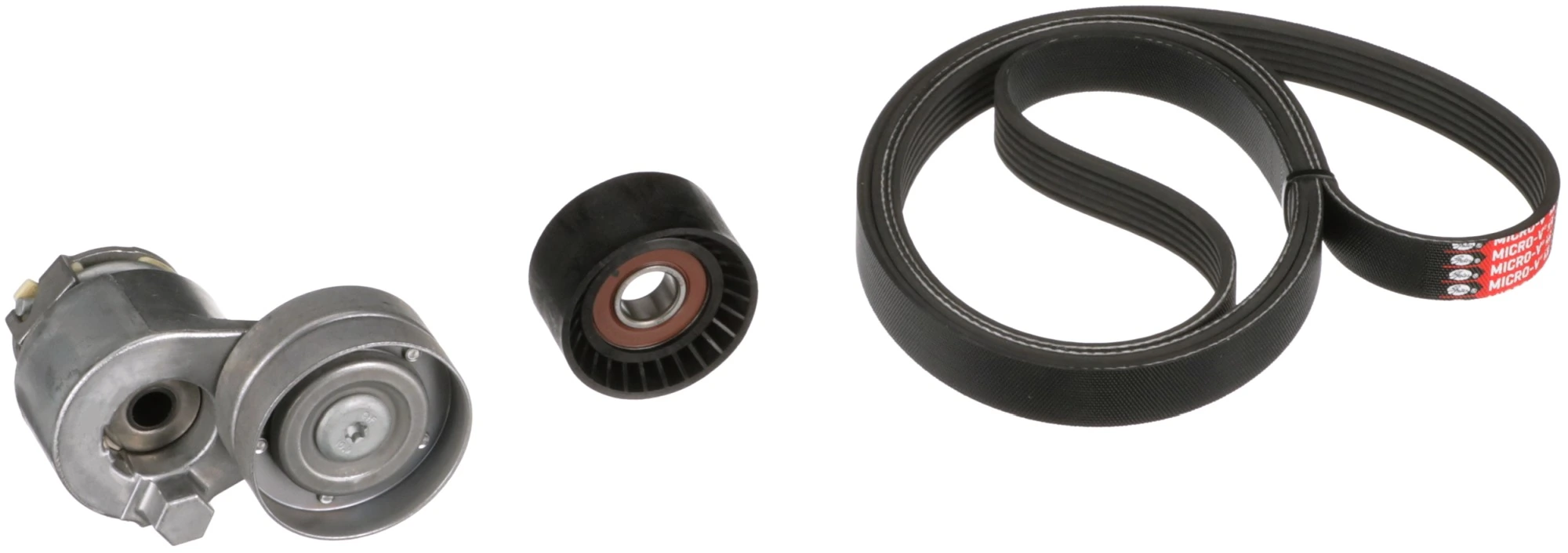 Jeu de courroies trapézoïdales à nervures GATES K036PK1795