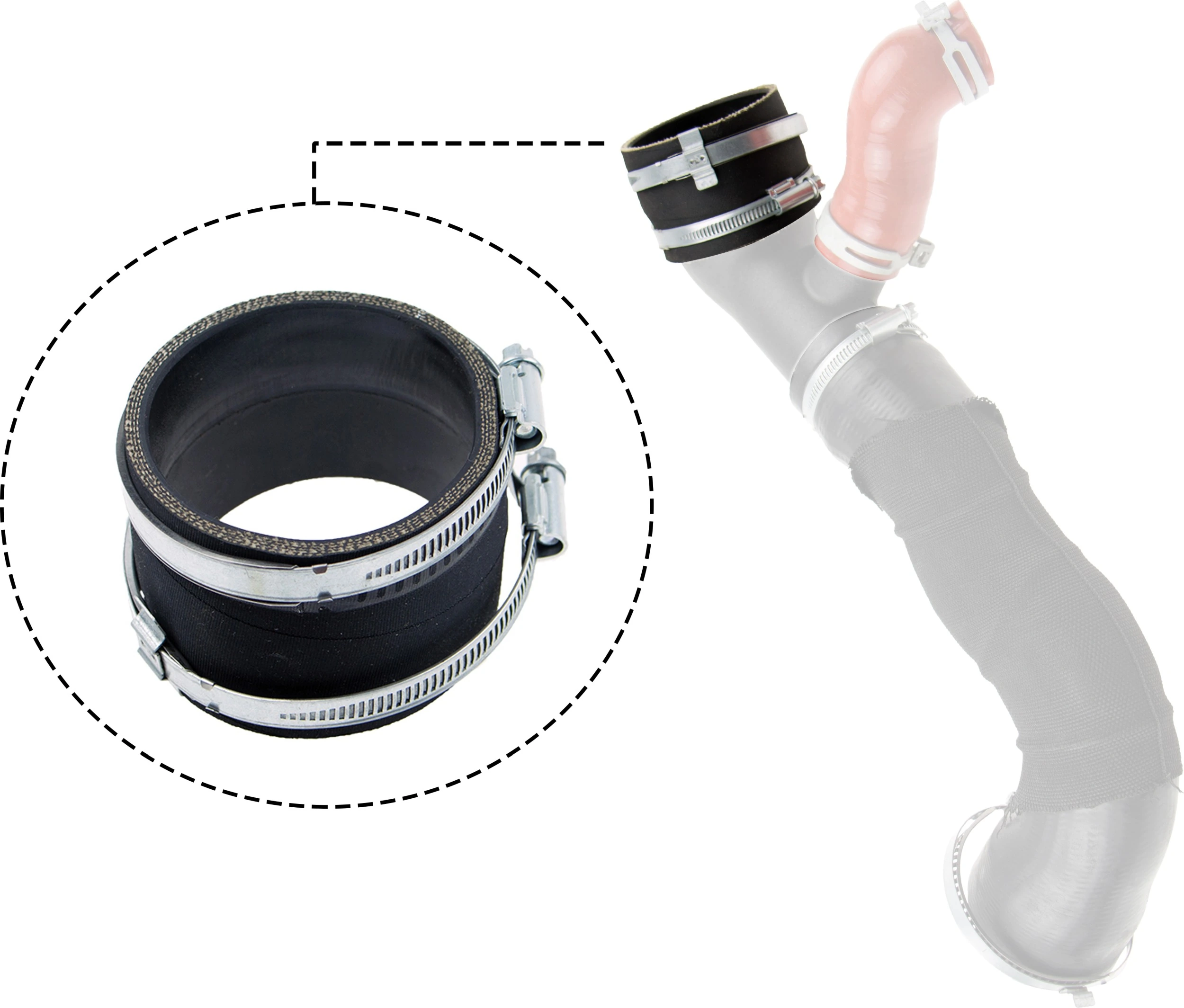 Gaine de suralimentation GATES 09-0650