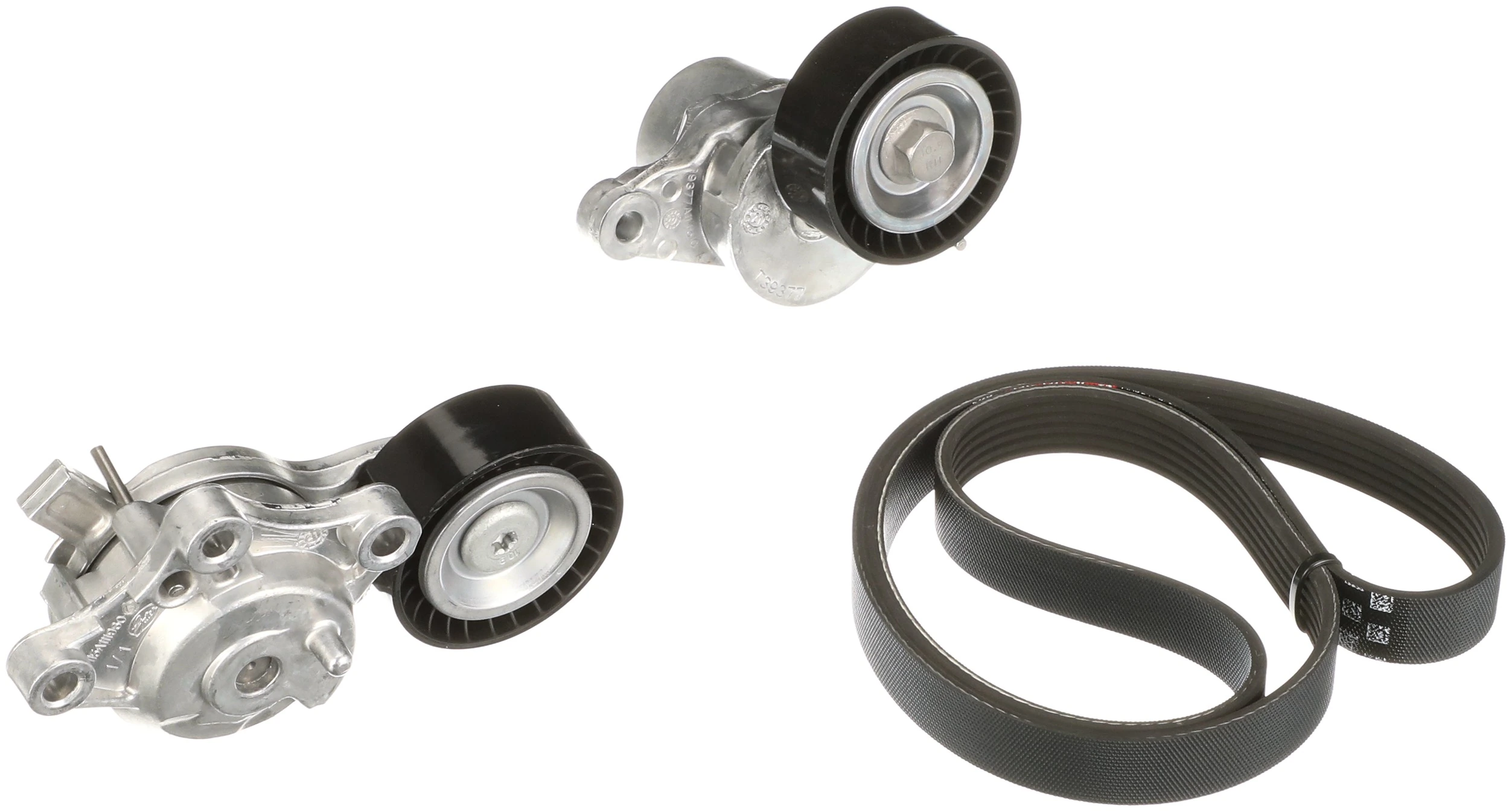 Jeu de courroies trapézoïdales à nervures GATES K026PK1005EST