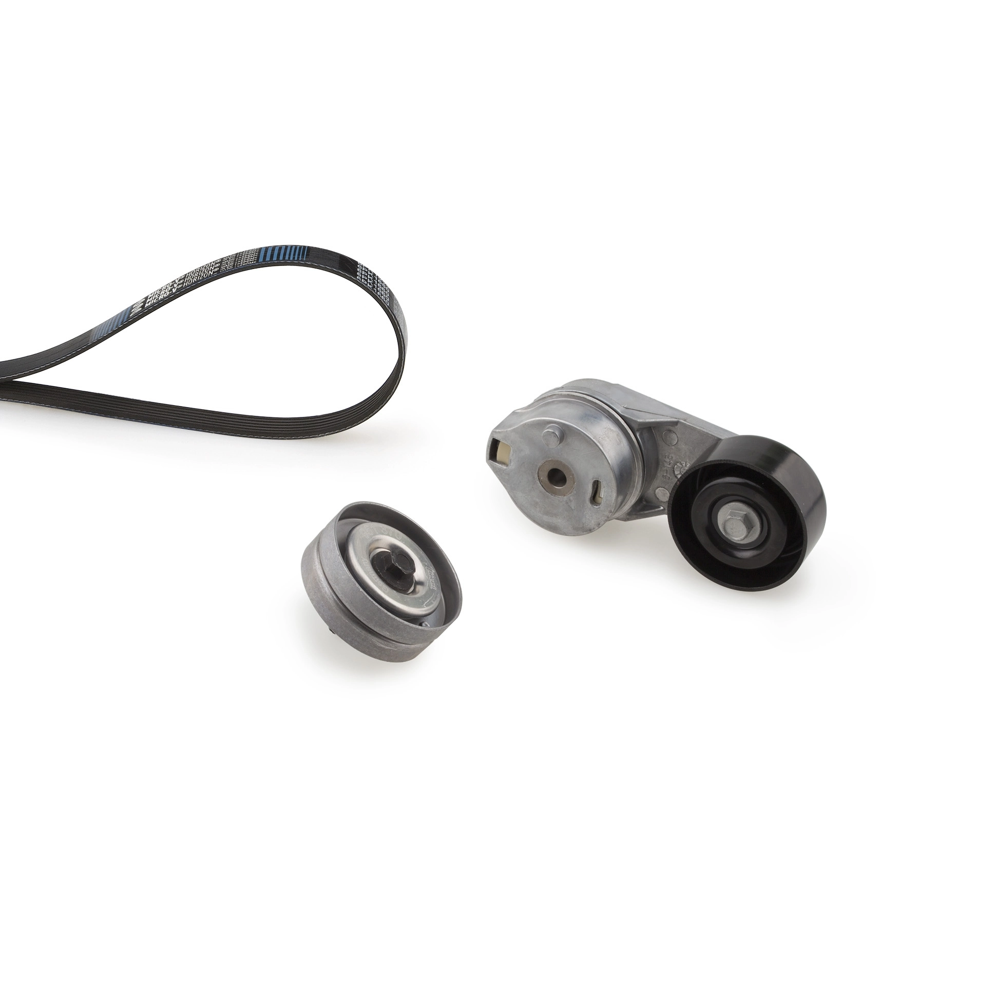 Jeu de courroies trapézoïdales à nervures GATES K026PK2153